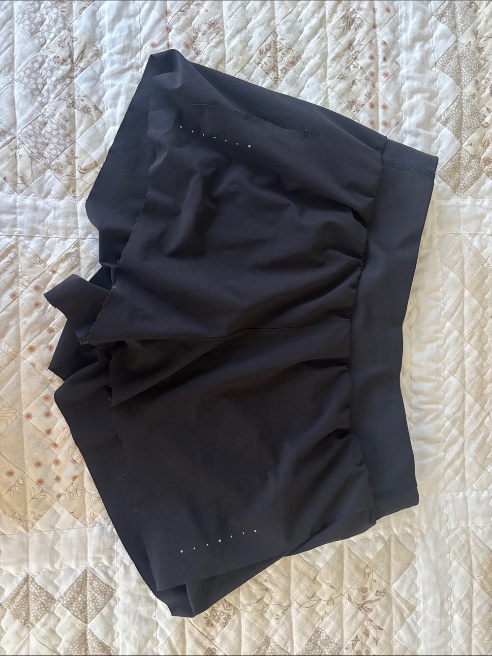 Athleta Black Fast-Rollive Run Short